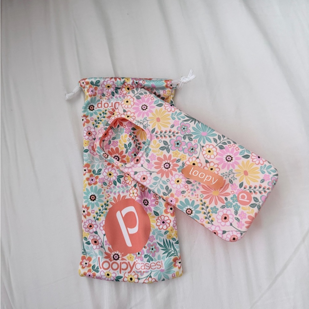Loopy Case Floral Tablet Case - Pink and Yellow